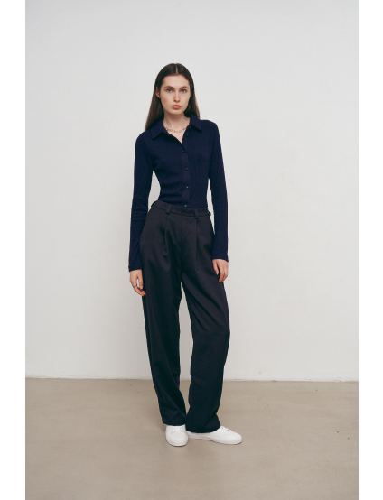 Картинка Синя трикотажна сорочка